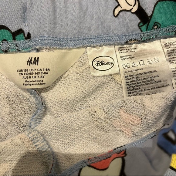 NWT H&M Disney 100 2-Piece Set (Kids 7) - Picture 8 of 8